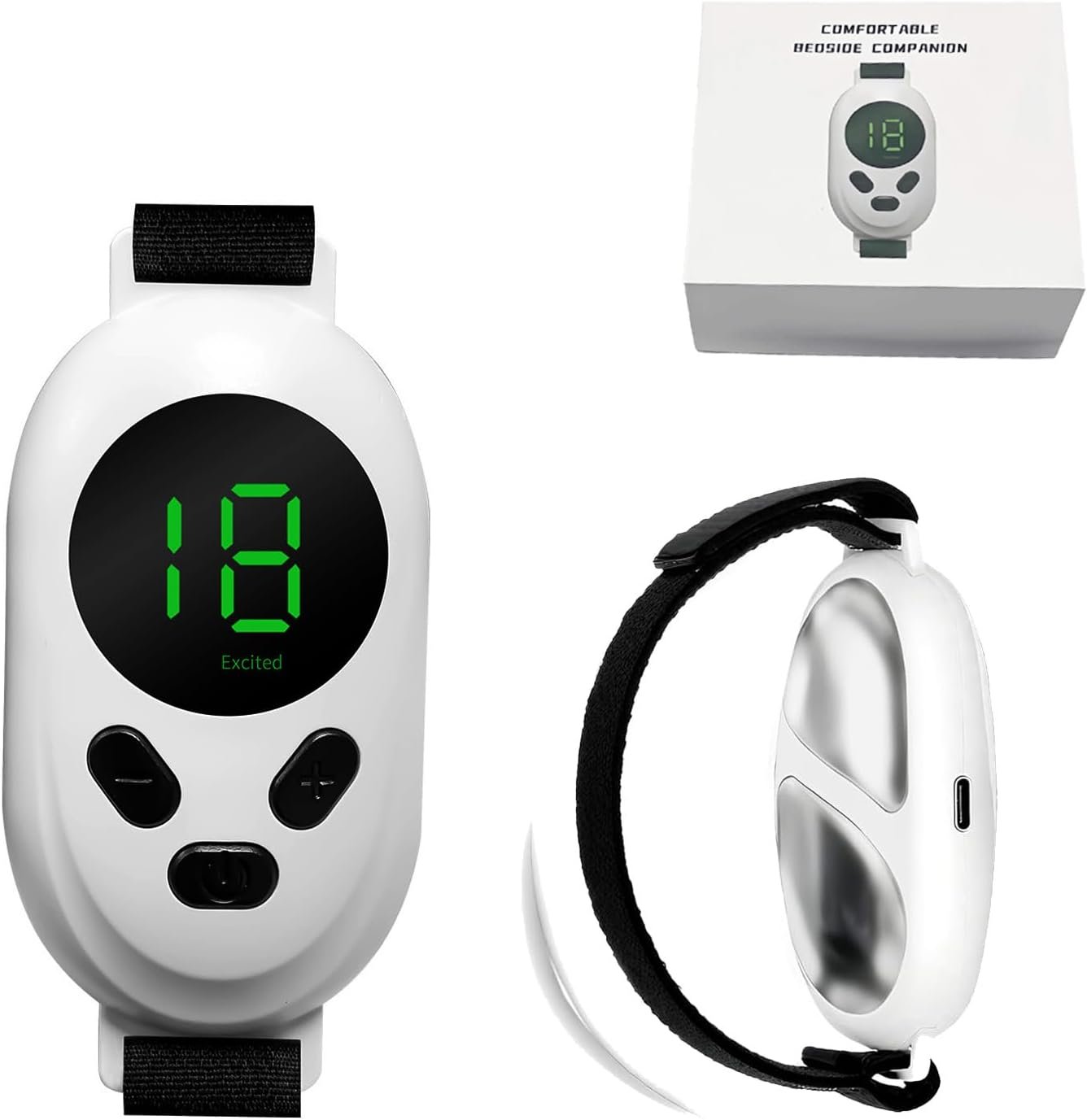 Calm Carry Anxiety Device & Sleep Aid - Handheld Sleep Aid with Portable Microcurrent Therapy for Insomnia Relief, USB Rechargeable